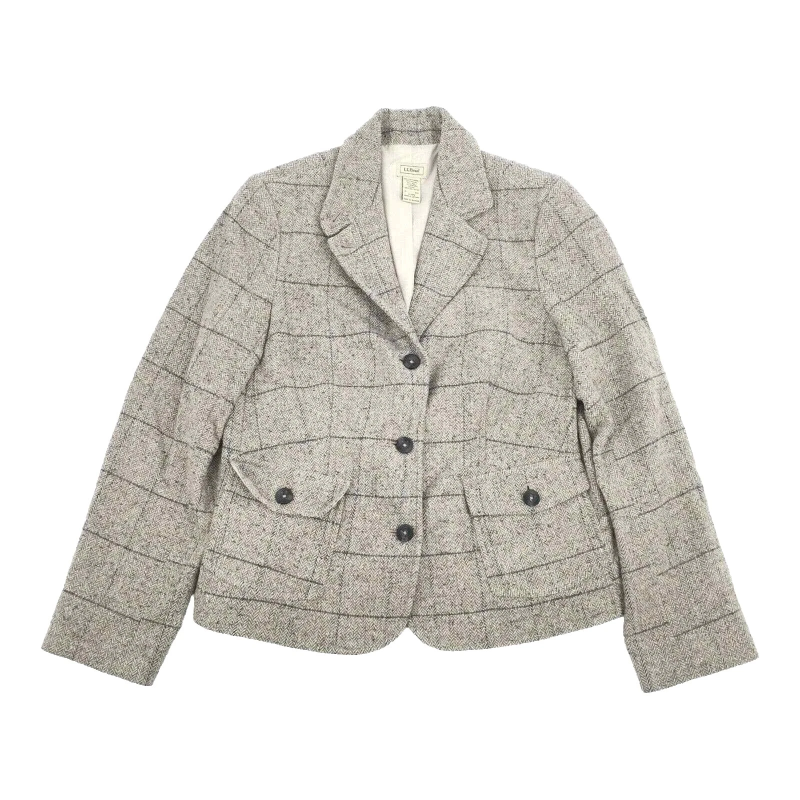 Abrigos de cuadros L.L. Bean, chaquetas y chalecos para Mujeres