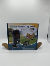 Vertical Wireless Fence Manuel S-35 Vibrate/Electric OPEN BOX 