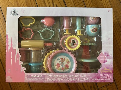 *NEW* Disney Princess TEA PARTY SET Dough Cake
