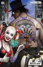Cómic Pingüino #1 (variante tatuaje Nathan Szerdy Harley Quinn) ~ DC Comics