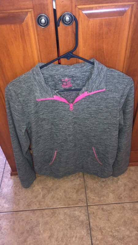 Girls Gray Pullover Size Xlarge 