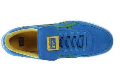 ONITSUKA TIGER HULSE Mn's (M) Mid Blue/Green Suede