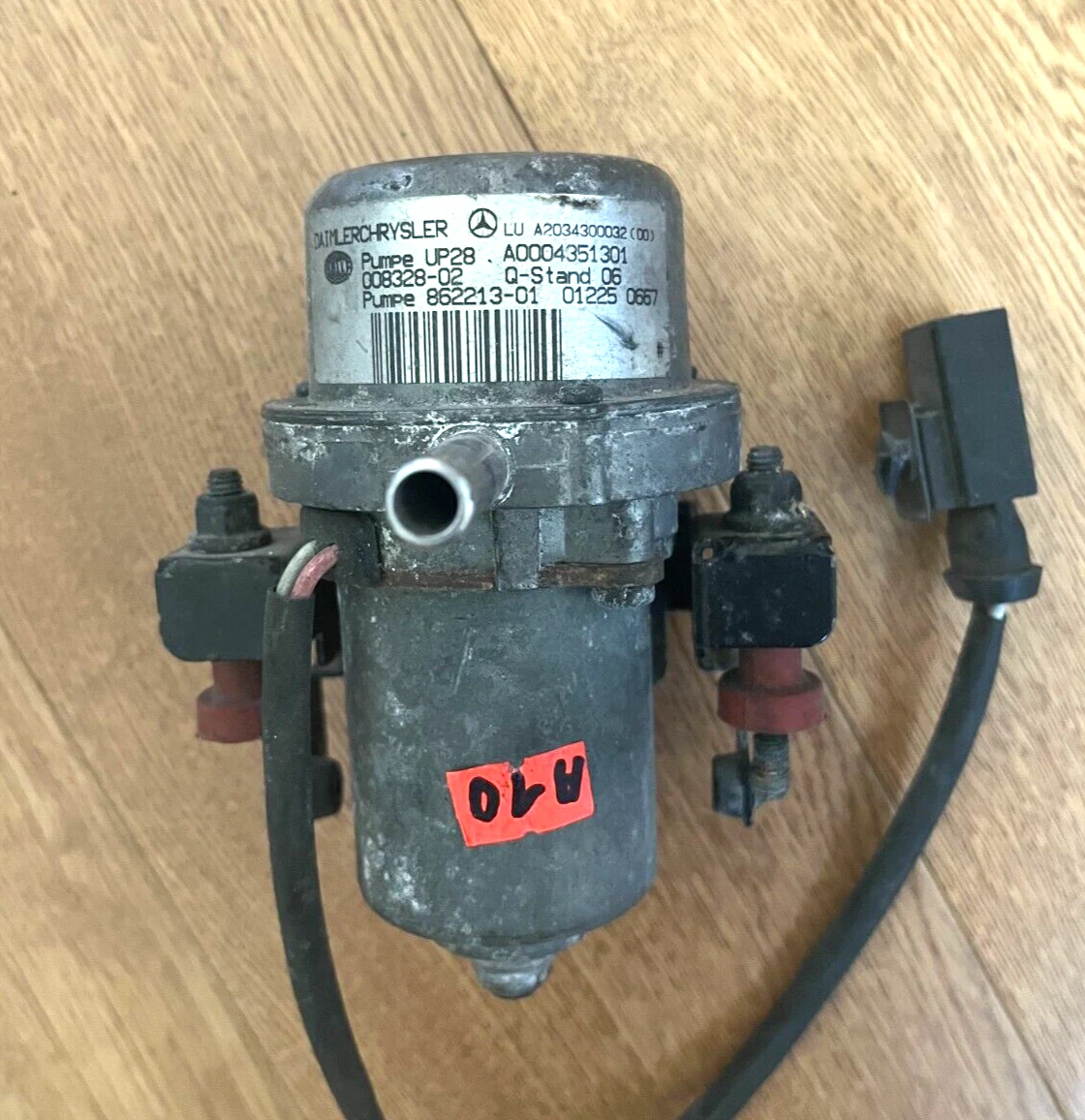A0004351301 MERCEDES-BENZ C (W203) BRAKE VACUUM PUMP 00-07 YEAR | eBay