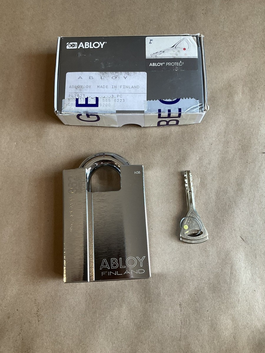 Abloy 362 H36 Steel Padlock with 2 Keys | eBay
