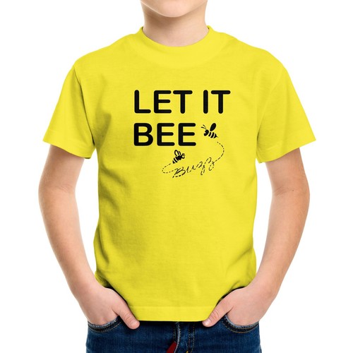 Let It Bee Toddler Kids Youth Shirt Print Cute Bee Gift Let It Be Honey Bee Love - Picture 15 of 16