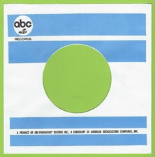 ABC PARAMOUNT blue/white REPRODUCTION RECORD COMPANY SLEEVES - pack of 10 