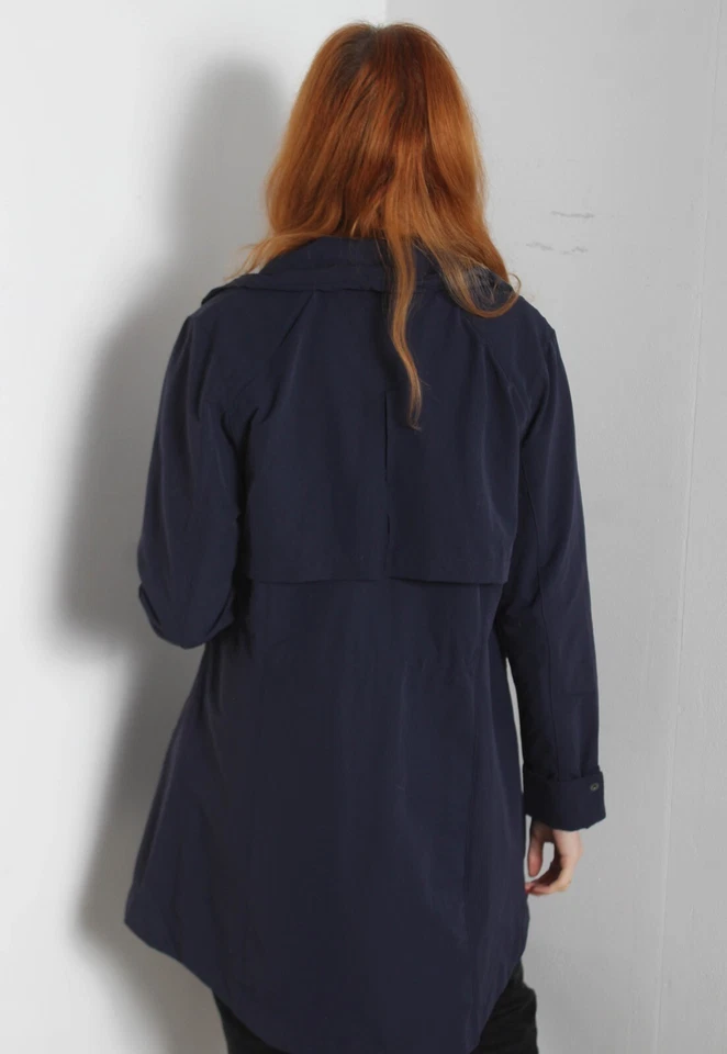 Chaqueta Abrigo Eddie Bauer Mujer Forrada Guisante - Azul - Talla Mediana M (B11) Foto 3 de 4