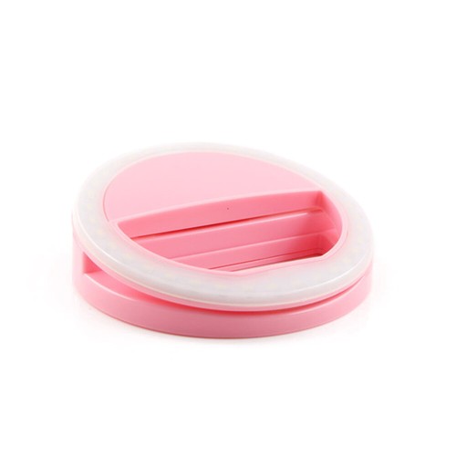 Selfie Ring Light with 36 LED Bulbs Flash Lamp Clip Ring Lights Fill-in - 第 3/3 張圖片
