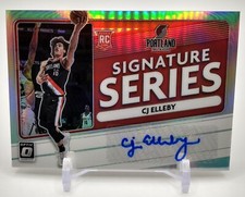 2020-21 Panini donruss Optic CJ Elleby Signature Series Rookie Auto #SS-CJE 