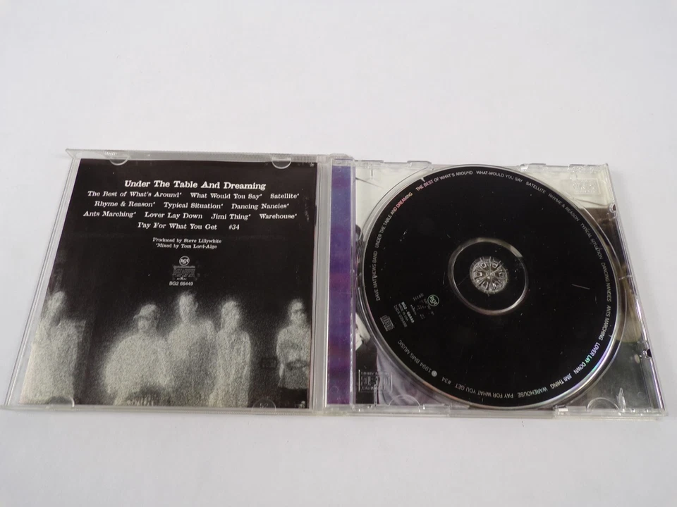 Dave Matthews Band Under The Table And Dreaming The Best Of What's Around CD#59 Foto 4 de 4