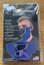 St. Louis Blues NHL Hockey FACE COVERINGS/ FACE MASKS NEW Wincraft
