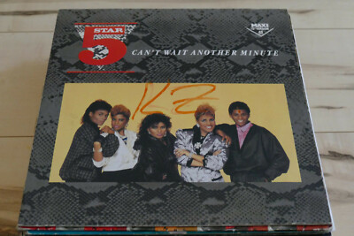5 Five Star - Can't wait another minute- Pop 80er 80s - 12'' Maxi Single Vinyl LP