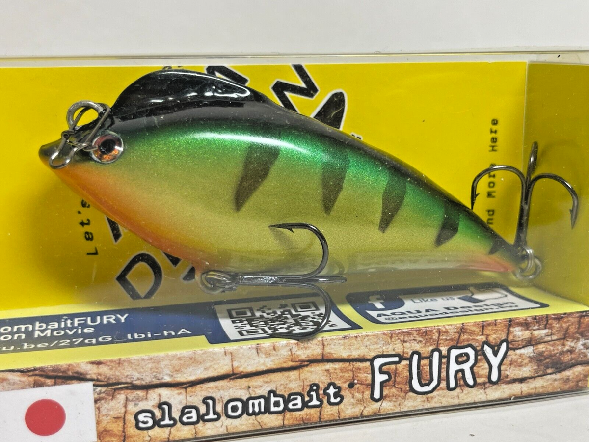 11185) Aqua Design FURY 95S Slalombait Balsa wood Handmade #11 | eBay