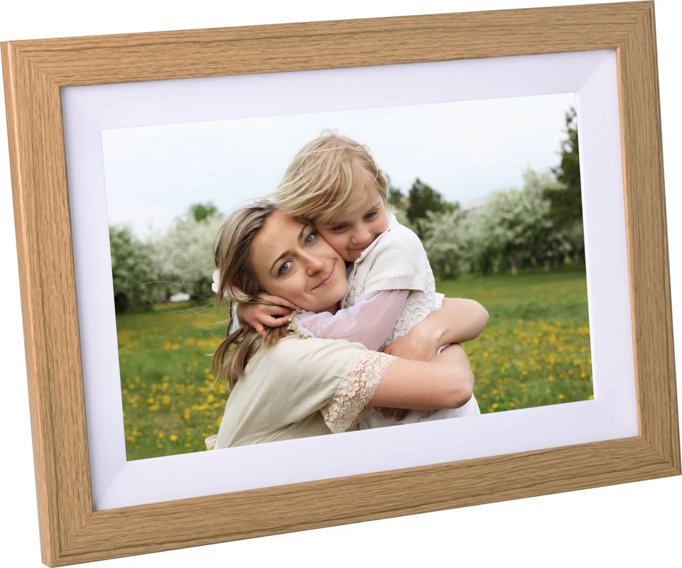 Kodak Wooden Digital Photo Frame 1012W, WiFi 10.1 inch HD IPS Touchscreen, 16GB - Image 3 of 4