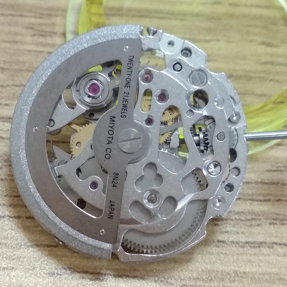 Mechanical Watches Japan 21 Jewels Miyota 8N24 Automatic Movement