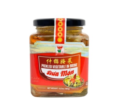 Happy Elephant Pickled Vegetable in Brine - Dưa Món 16.9 oz