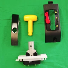 Peg Perego  Tractor / Power Pull  HLR Shifter Assembly Part #ASGI0193NGR