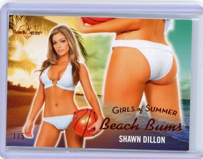 2025 BENCHWARMER GIRLS OF SUMMER SHAWN DILLON BEACH BUMS # 1/5
