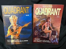 QUADRANT 6 NM- & 7 NM PETER HSU HELLRAZOR MALIBU COMICS GORGEOUS MAKE AN OFFER!!
