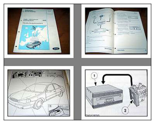 Ford Mondeo Navigationssystem Schulungsunterlage 1998 - Bild 1 von 1