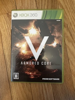 Japanese Version Region Locked Armored Core V Microsoft Xbox 360 US Seller Cib