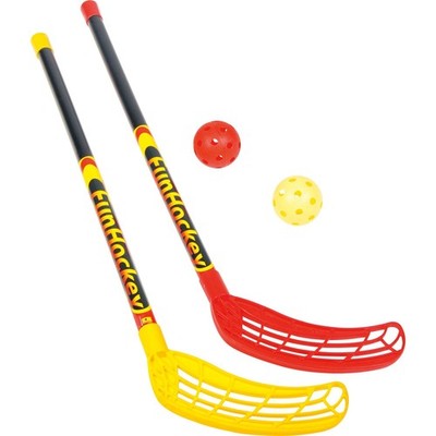 Bandito Funhockey Schläger Set | Hockey Fun Sport Set Bälle Schläger