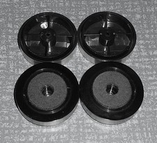 Device FEET &Oslash; 55mm~~anodized silver~~price for 2pcs each~~immaculate like new