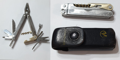   Leatherman Flair Stainless Picnic  Multi-Tool Collectable Retired Very Rare