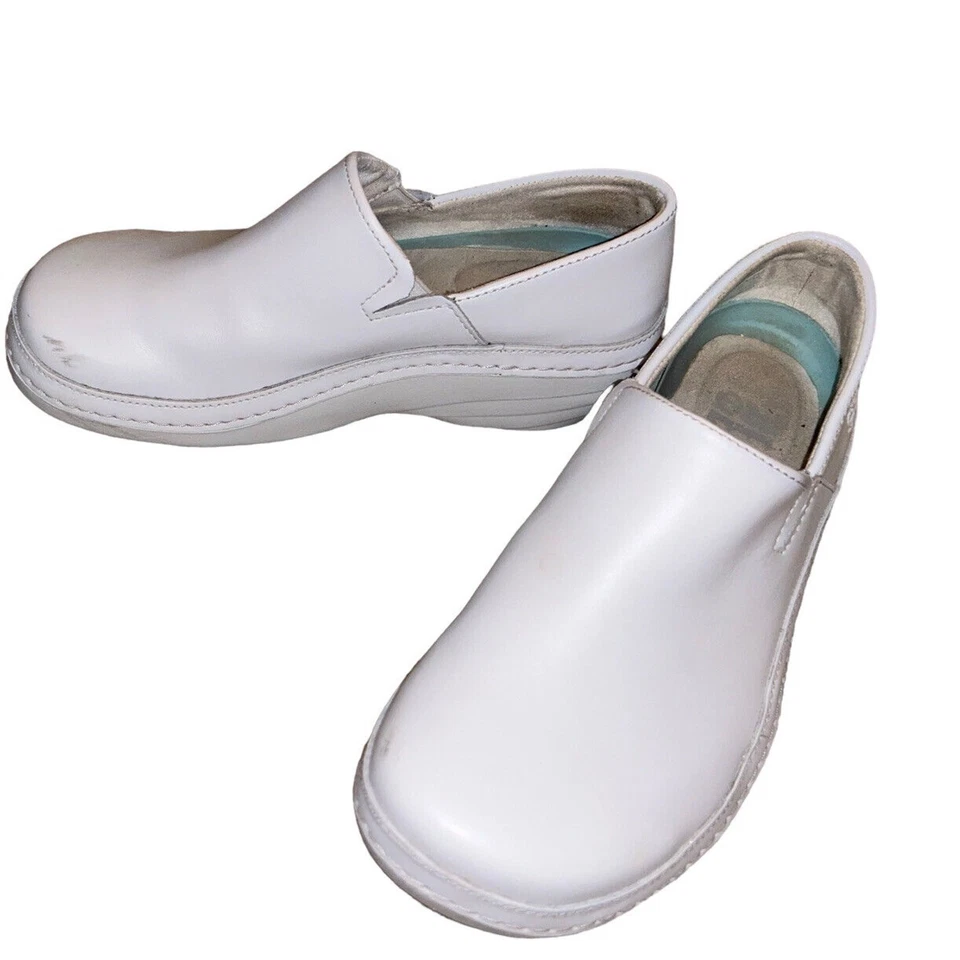 Zueco Timberland PRO para mujer 6,5 M sin cordones blanco 89687 Renova enfermera antifatiga Foto 3 de 4