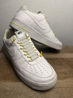 Nike Air Womens Force 1 '07 Lux White 'Reflective' Chrome 898889-104 AF1 Sz 9.5