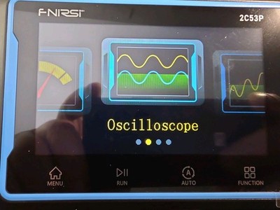 3-in-1 FNIRSI-2C53P LCD 2 Channel Signal Generator Digital Storage SCOPE - MIB
