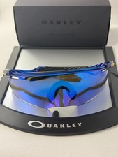 Oakley QNTM Kato OO9481D-0256 Sunglasses Transparent Stonewash Prizm Sapphire