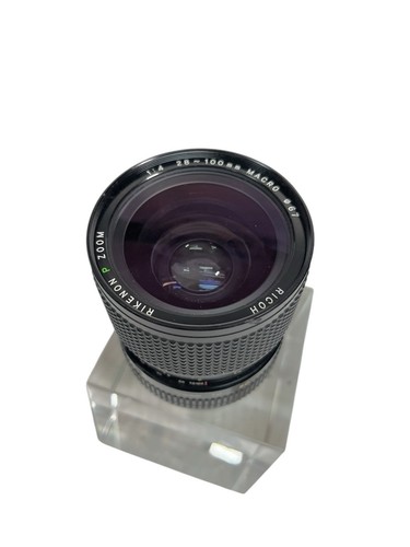 Ricoh Rikenon P Zoom 1:4 28-100MM Macro Camera Lens Tested Working