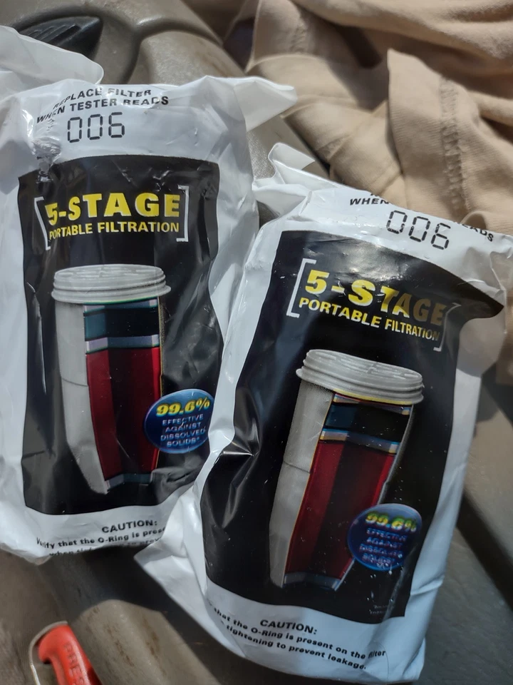 Zero Water ZR-006 Replacement Filters - 2 Filters Total ~ NOS ~ SEALED - Image 2 of 4