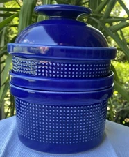 Vtg Rosenthal Studio Line 4 Pc Stackable Ofenfest Casserole Bowls Plate/Cover