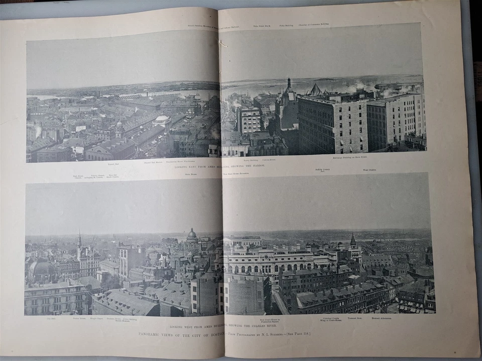 Harpers Weekly - February 2, 1895 Strike in Brooklyn, PANORAMA View - Image 4 of 4