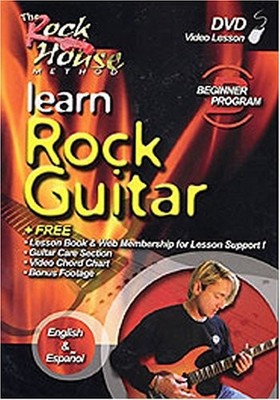 The Rock House Method: Learn Rock Guitar - Beginner Program - DVD - GOOD