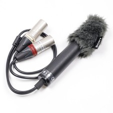 SONY ECM-MS2 Compact Electret Condenser Microphone Near Mint  5439J