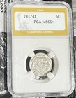 1937-D Buffalo Nickel PGA SLABBED 66+