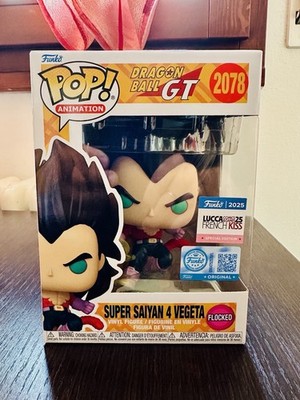Dragon Ball Funko Pop - SSJ4 Vegeta - Lucca Comics 2025 - Flocked