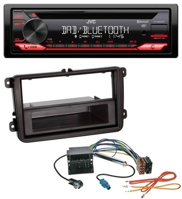 JVC CD DAB USB Bluetooth MP3 Autoradio für VW Passat 05-10 Polo 09-14 Scirocco a