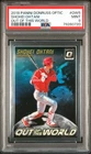 SHOHEI OHTANI 2018 OPTIC OUT OF THIS WORLD ROOKIE RC #OW5 PSA 9 MINT! LA DODGERS