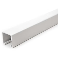 Single Channel Strut, Solid, Steel, Painted, None Hole Size, White, Fs-200 Wt