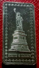 Statue of Liberty Bar-Wonders of America Set 1 Troy oz.999 Silver-Hamilton Mint
