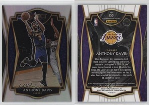 2020-21 Panini Select Premier Level Silver Prizm Anthony Davis #155
