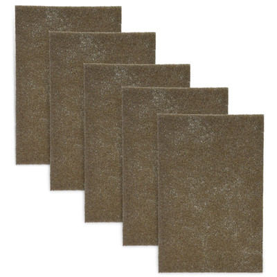 Scotch-Brite Heavy Duty Hand Pad: 6 in. x 9 in. (Tan) *5-pack