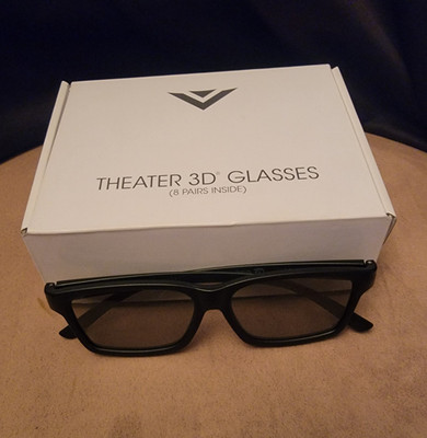 Vizio Home & Movie Theater 3D Glasses  -  Lot of 8