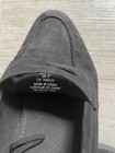 Mens Shoes - Penny Loafer Flats - Black Fabric - Size 9 — photo 5