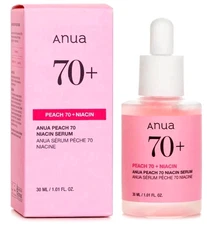 ANUA Peach 70% Niacin Serum 30ml Brightening Korean Skincare NEW EXP. 05/27