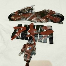 AKIRA Kaneda Bike T-Shirt Gildan Anime Movie Graphic Tee Men's Size L 88